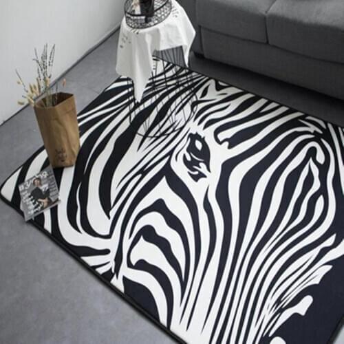 Ins Nordic geometric striped carpet living room coffee table sofa bedroom home bedside mat modern minimalist customization