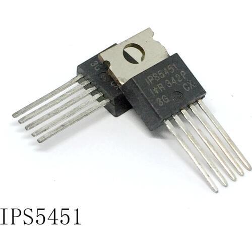 Intelligent power switch MOS IPS5451 TO-220-5 35A/50V 5pcs/lots new in stock