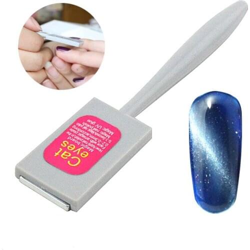 Magnetic Plate Magnet Pen Nail Art DIY Tool for All Magic 3D Cat Eyes Magnet Nail Gel Polish