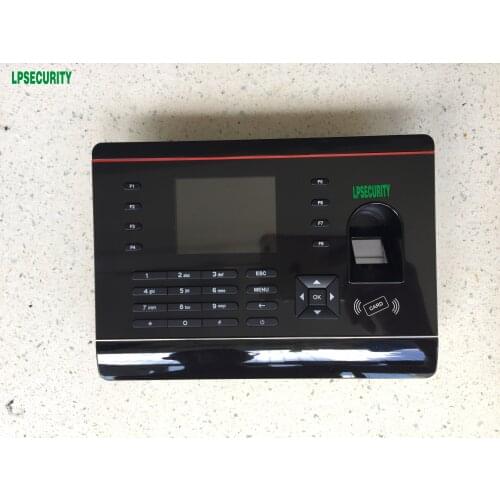 Multi verification(Card +fingerprint + password ) Time Recorder Clock Attendance Employee Salary USB, TCP / IP, P2P