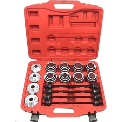 28pcs Master Press and Puller Sleeve Kit Bearings Bushes Seals Removal Tool car repair tool