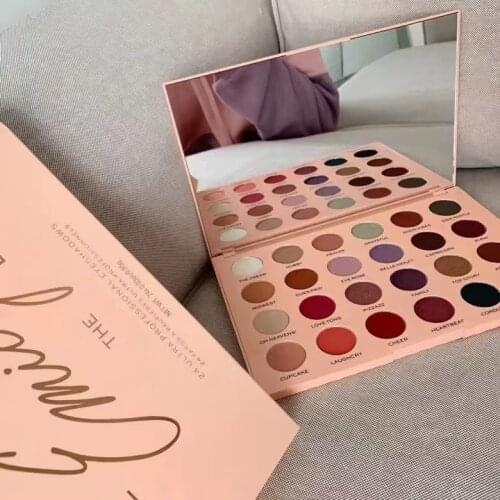 The Emily Edit 24 Colors Eye Shadow Pallete Make Up Women Cosmetic Natural Glitter Eyeshadow