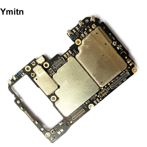 Ymitn Unlocked Main Mobile Board For Xiaomi 9 Mi9 M9 Mi 9 Mainboard Motherboard With Chips Circuits Flex Cable Globle ROM
