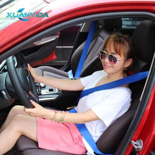 Blue seatbelt webbing 3.6Mx4.8CM car safety belt webbing car modified webbing Fabric Harness safety belt car accessories instock