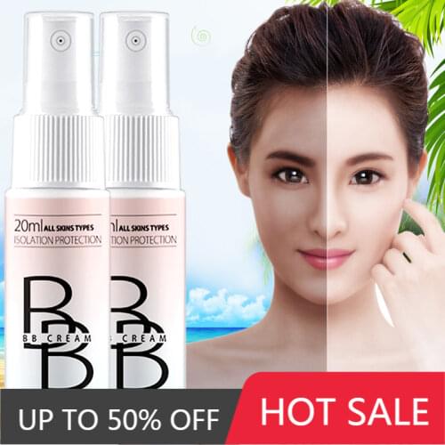 Spray BB Cream Whitening Sun Block Perfect Cover Makeup Moisturizing Cosmetics Foundation Spray Makeup Cream