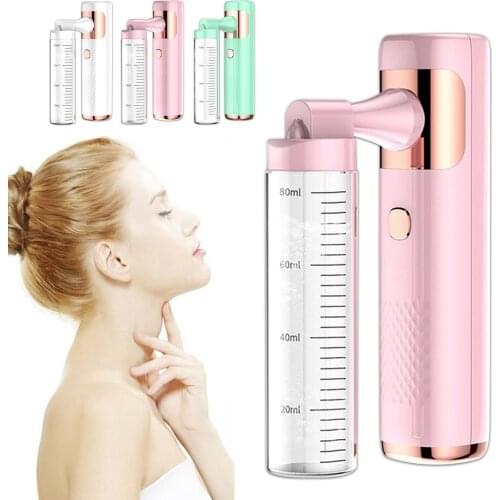300ml Nano Mist Sprayer Cooler Facial Steamer USB Rechargeable Humidifier Face Moisturizing Nebulizer Beauty Skin Care Tools