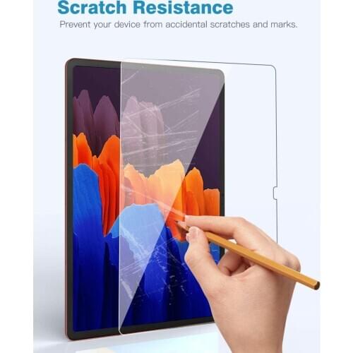 Tablet Tempered Glass Screen Protector Cover for Samsung Galaxy Tab S7 T870/T875 Anti-fingerprint Protective Film