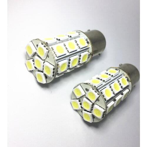 10pcs 1156 BA15S P21W led 33 SMD 5630 5730 LED Car Backup Reserve Light Motor Brake Bulb Daytime Running Light White Red yellow