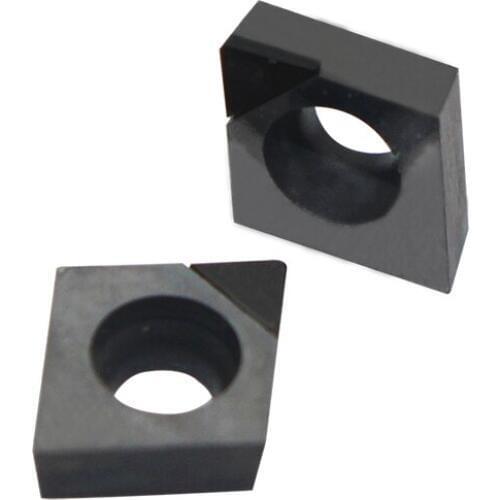 2pcs CCGT060202 CNC diamond Carbide Insert Turning Boring Cutting for Aluminum Copper Processing Toolholder turning tool PCD