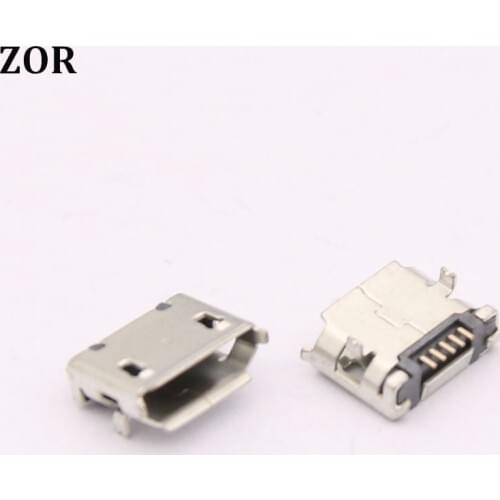 200pcs Micro USB Charging Data Power Jack Port charger Connector for Lenovo A1000 A1000-T A1020 A1020-T A2107 A2207 Table