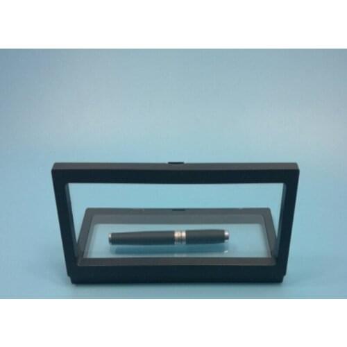 40pcs/lot 230*90*20mm PET Membrane box Holder Floating Display Case Earring Gems Ring Jewelry Suspension Packaging Box