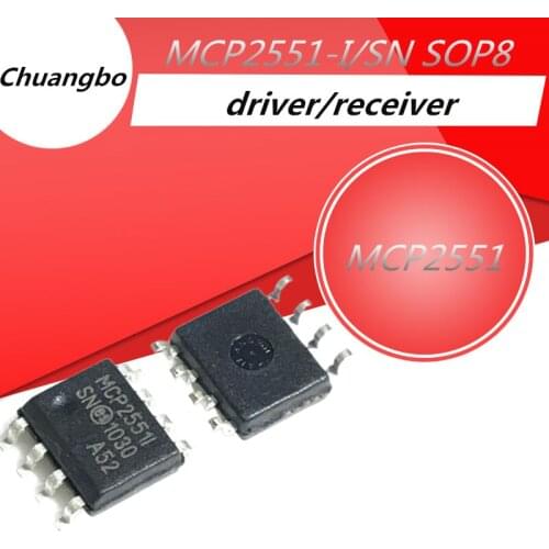 5PCS 10PCS MCP2551 MCP2551-I/SN SOP8 MCP2551 driver/receiver