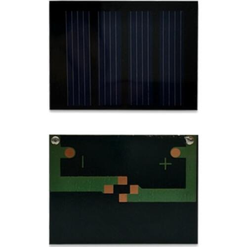 5Pcs 2V 80mA 54x41mm PET Laminated Polycrystalline Silicon Solar Cell, Solar Panel