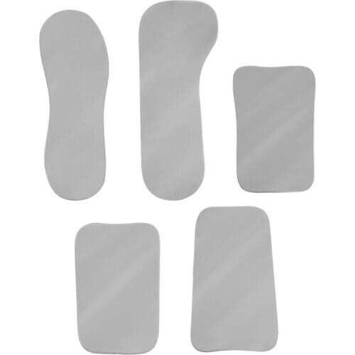 5Pcs/set Double Side Dental Mirrors Orthodontic Dental Photography Reflector Glass Coated Oral Dentist Mirrors Oral Care Tool