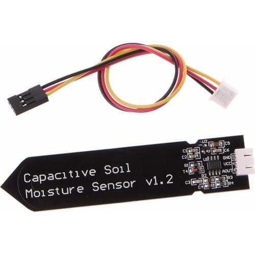 Soil Moisture Sensor Analog Capacitive Soil Moisture Sensor V1.2 Corrosion Resistant Hygrometer Measure Tools For Arduino