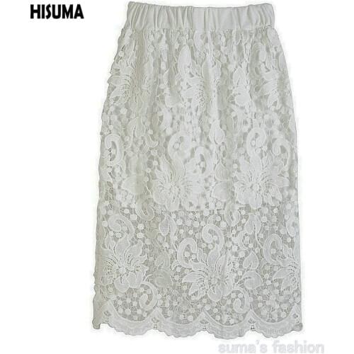 HISUMA Lace Pencil Skirts