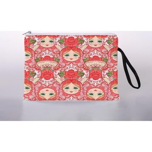 Russian doll cosmetic bag ladies mini cosmetic bag storage bag travel storage bag handbag