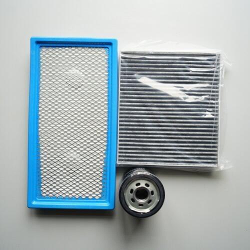Oil filter + air filter + cabin filter for 2007- JEEP Compass 2.4 oem:04891694AA 05058693AA 04892339AA