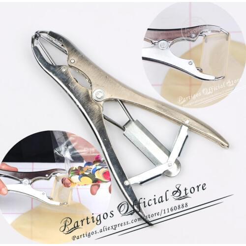 Metal Balloons expansion pliers Filling Balloon mouth expander DIY tools for transparent bobo bubbles ballons filling confetti