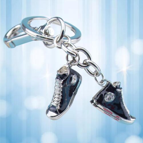 Metal Sports shoes Key Chain Fashion Cute car keyring Woman Men Kids Key Ring Gift Mini Shoes Key Chain for woman bag
