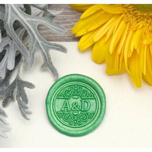 NEW! Custom Initials wax seal stamp/Custom monogram wedding seals/wedding invitation seal/custom wedding stamp