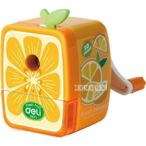 New Arrival 72pcs /lot Affordable Pencil Sharpener Hand Crank Manual Desktop Stationery School Children Manual Pencil Sharpener