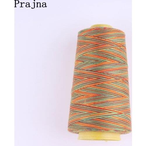Prajna Multicolor Sewing Thread Machine Embroidery Threads For Sewing Quilting Accessories Cheap Industrial Polyester Thread