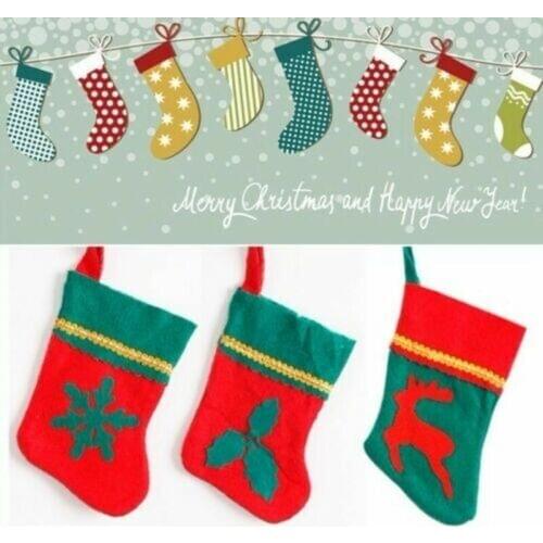 Christmas Stockings Christmas Items Xmas Party Decoration Lovely Sock Decor Xmas Tree Ornament