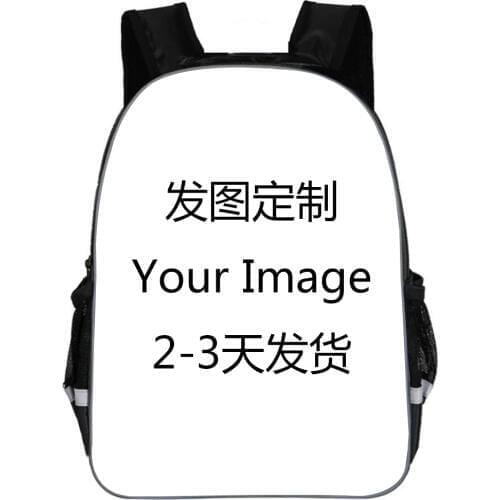 Customize the image Backpack Women Men Travel Bags Anime Children School Bags Boys Girls Book Bag kids Gift Backpacks Mochila
