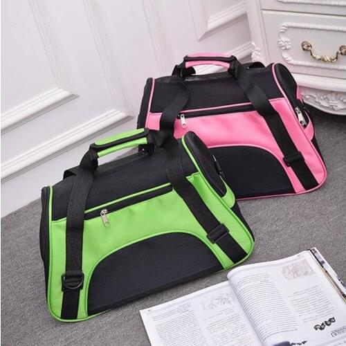 Mesh Pet Dog Carriers Bag Portable Puppy Backpack Messenger Outgoing Travel Packets Carrier for Dogs Cats Breathable Dog Carrier