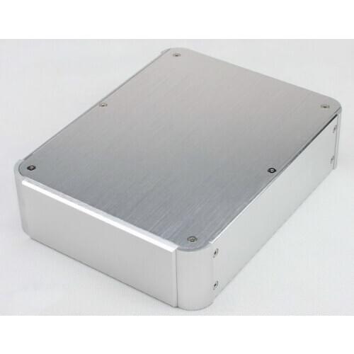 272*215*70MM DIY Box Amplifier Case Housing Enclosure WA77 Brushed All Aluminum Non-porous Amplifier Chassis Amp Shell