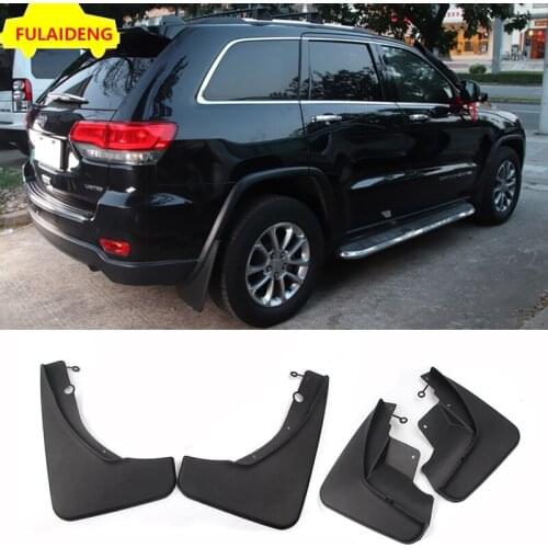 4pcs For Jeep Grand Cherokee 2011-2017 ABS Front & Rear Mudguard Splash Guards Mud Flaps fender Car Styling Accessories