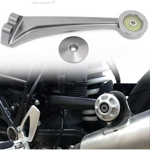 Motorcycle Aluminum Exhaust Muffler Pipe Bracket Mount Holder For BMW R Nine T R9T 2014-2019 Exhaust Part