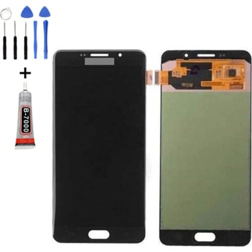 FOR Samsung A7 2016 A710 LCD Display Touch Screen Replacement No Dead Pixel AAA + + + Quality