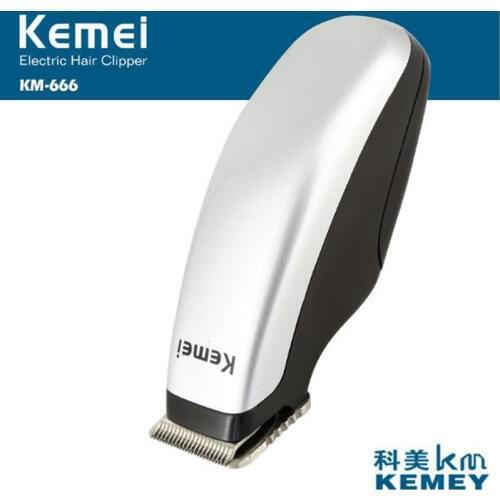 Kemei electric Hair Trimmer KM-666 Hair Clipper hair cutter dry battery mini clipper