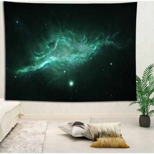 Hot Sale Custom High Quality Space Wall Hanging HD Landscape 3D Printing Digital Printing Home Decoration Tapestry