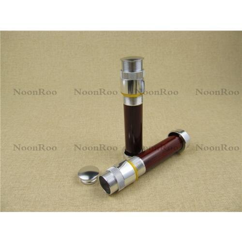 Fly Reel Seat Aluminum +wood Fishing rod Reel Seat 16#-Fishing Rod building reel seat DIY