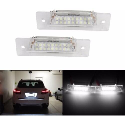 Liandlee For Porsche 938 / 986 Boxste / LED Car License Plate Light / Number Frame Lamp / High Quality LED Lights