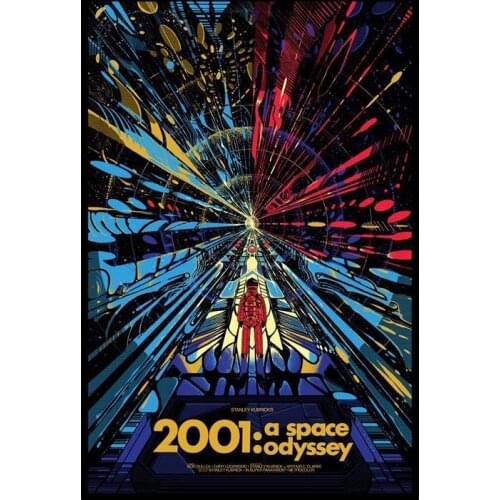 Lot style Choose 2001 A Space Odyssey Movie Art print Silk poster Home Wall Decor