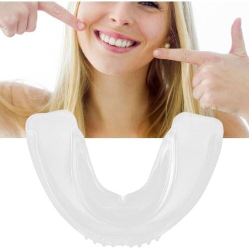 Dental Orthodontic Braces Transparent Teeth Retainer Silicone Straightener Adults Children Sleeping At Night Anti-molar Brace