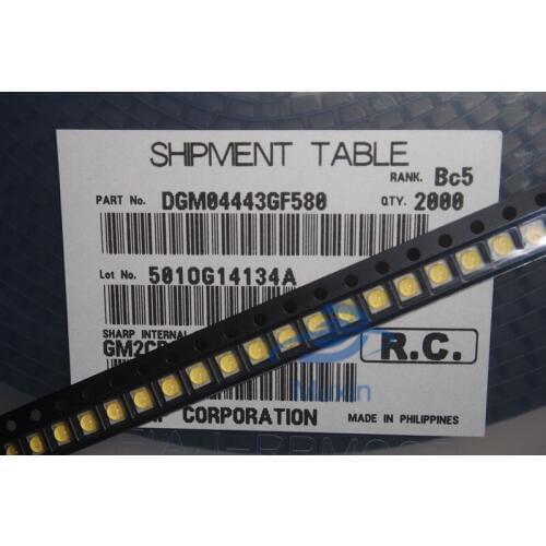 For SHARP LED TV Application LED Backlight LCD Backlight for TV High Power LED 0.8W 6V 2828 Light Beads Cool white