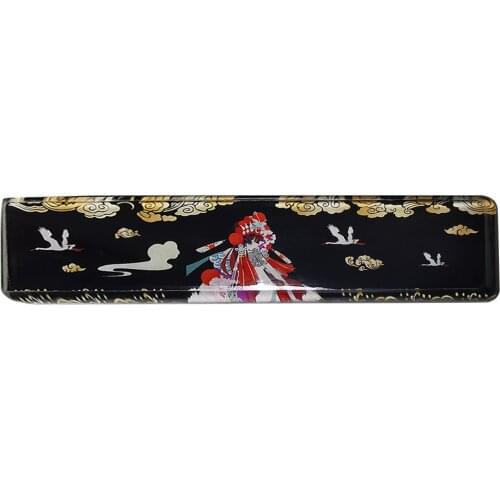 Comfort Resin Hand Rest Mechanical Keyboard Wrist Pad For 61/ 64 / 87 /104 Keys Keyboard - Peking Opera Style (Color Random )