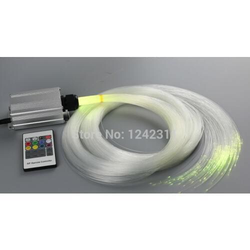DIY house decoration optical fiber light RGB color change star baby room fiber optic ceiling light night lights