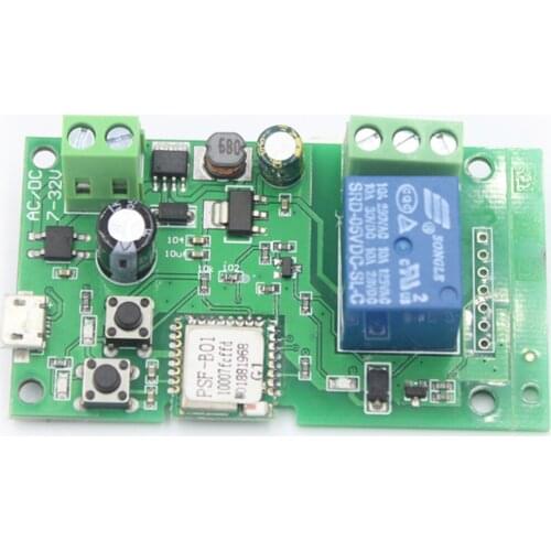 DC 5V 7V-24V Click The Self-Locking Module Smart Wifi Relay Alexa Remote Wireless Google Timer Home Controler Switch