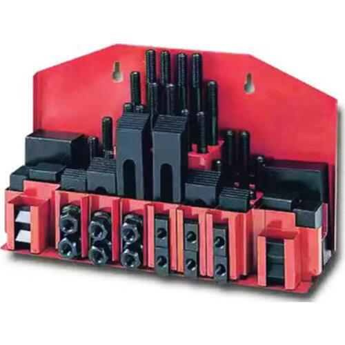 Milling Machine Clamping Set 58pcs Mill Clamp Kit Vice M12 Universal Fixture Set Pressure Plate