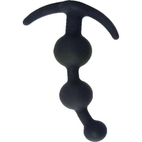 Anal Sex Toys for Woman Man Product for Gay 3 Beads Anal Plug Silicone Goods for Adults 18