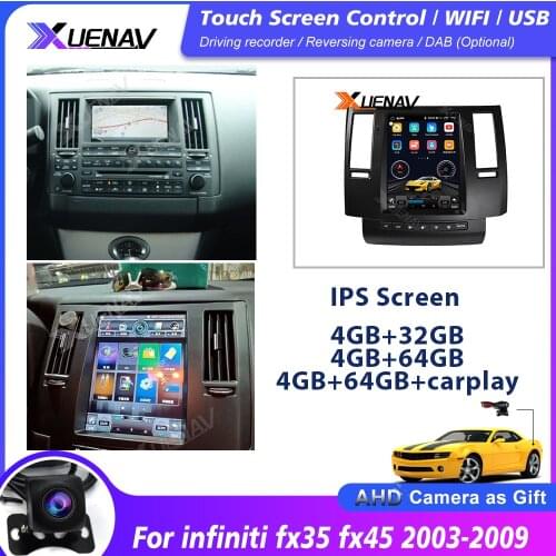 Car auto radio dvd player for infiniti fx35 fx45 GPS car player 2003 2004 2005 2006 2007 2008 2009 for infiniti with carplay
