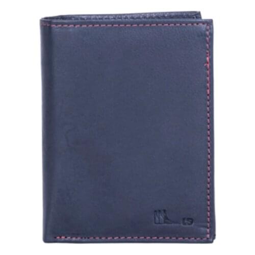 Mens leather wallet, book type, wallet, card holder, purse, leather and cowhide