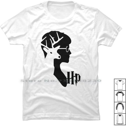 Deer T Shirt 100% Cotton Wizard Potter Otter Movie Magic Harry Deer Ban Hp Movie