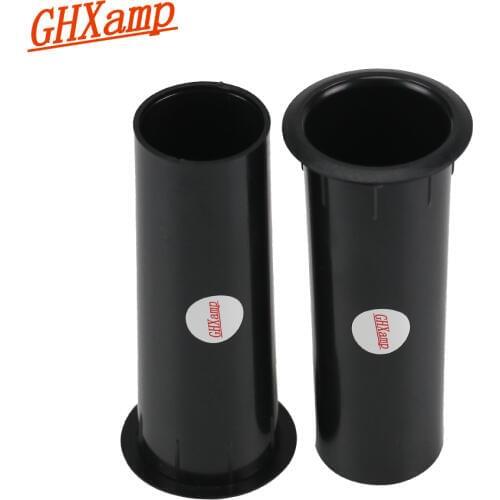 GHXAMP 5 inch 6.5 Speaker Dedicated Inverted Tube Port ABS Loudspeaker Guide Tube Reflex Sound Box High Quality 142*50mm 2PCS